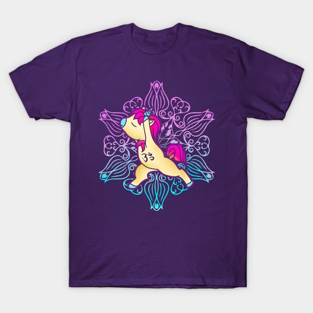 Unicorn Yoga T-Shirt by E